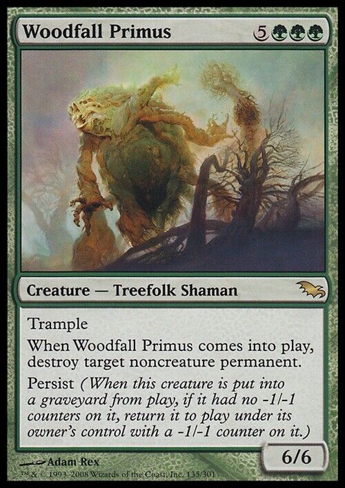 Woodfall Primus ~ Shadowmoor [ Excellent ] [ Magic MTG ] - London Magic Traders Limited