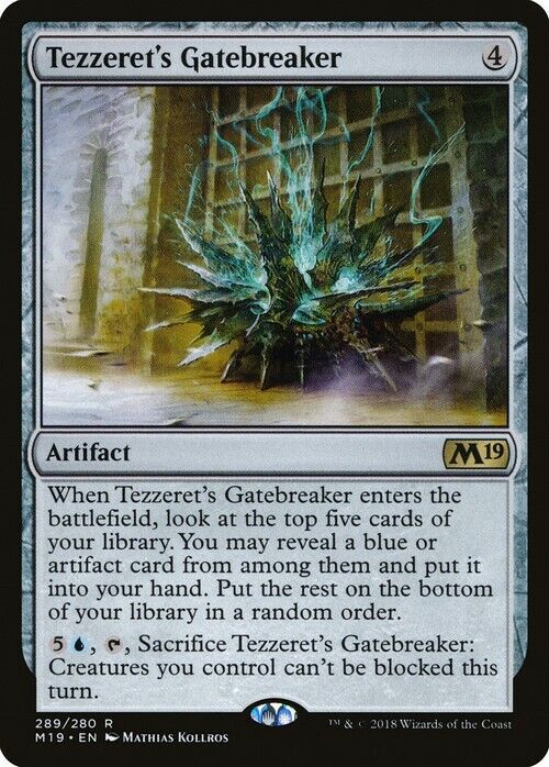 Tezzeret's Gatebreaker ~ Core 2019 [ Excellent ] [ Magic MTG ] - London Magic Traders Limited