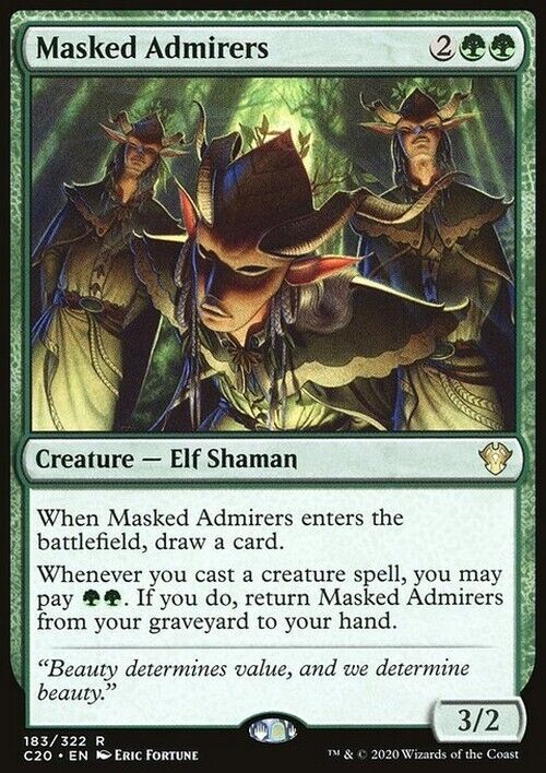 Masked Admirers ~ Commander: Ikoria [ Excellent ] [ Magic MTG ] - London Magic Traders Limited