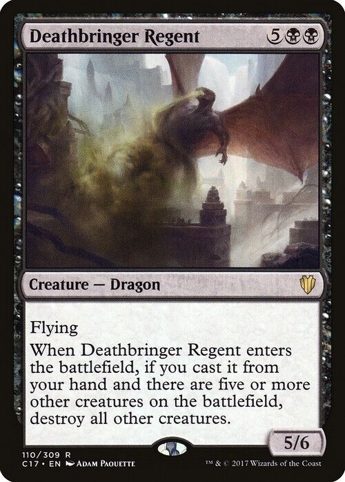 Deathbringer Regent ~ Commander 2017 [ NearMint ] [ Magic MTG ] - London Magic Traders Limited