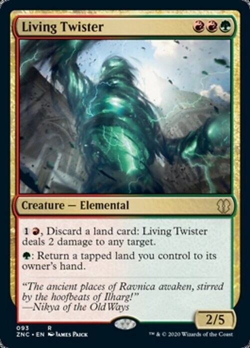 Living Twister ~ Commander: Zendikar Rising [ NearMint ] [ Magic MTG ] - London Magic Traders Limited