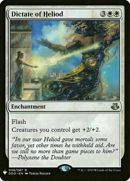 Dictate of Heliod ~ Mystery Booster [ NearMint ] [ Magic MTG ] - London Magic Traders Limited