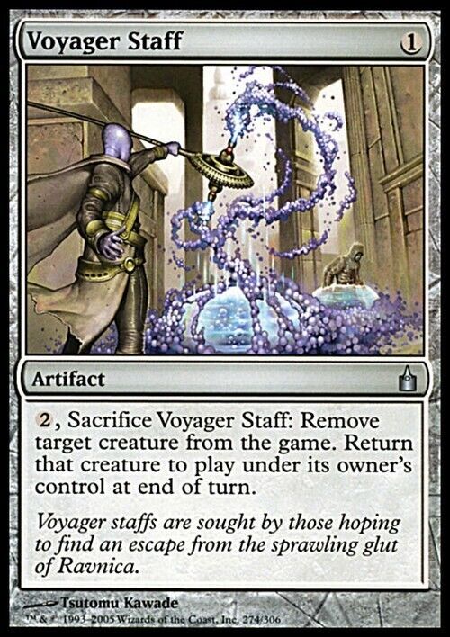 Voyager Staff ~ Ravnica: City of Guilds [ Excellent ] [ Magic MTG ] - London Magic Traders Limited