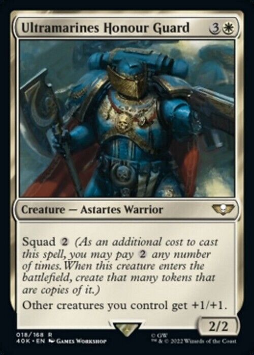 Ultramarines Honour Guard ~ Commander: Warhammer 40,000 [ NM ] [ Magic MTG ] - London Magic Traders Limited