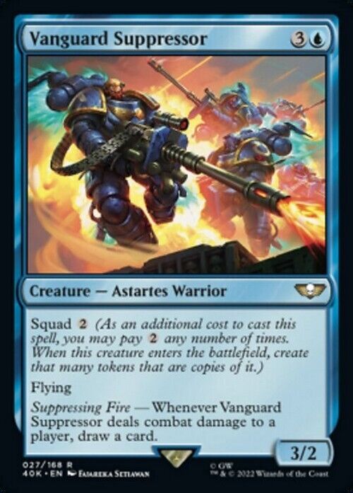 Vanguard Suppressor ~ Commander: Warhammer 40,000 [ NearMint ] [ Magic MTG ] - London Magic Traders Limited