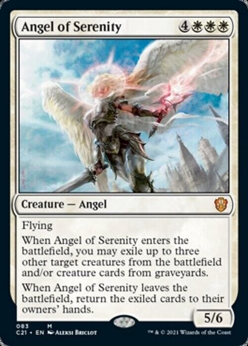 Angel of Serenity ~ Commander: Strixhaven [ NearMint ] [ Magic MTG ] - London Magic Traders Limited