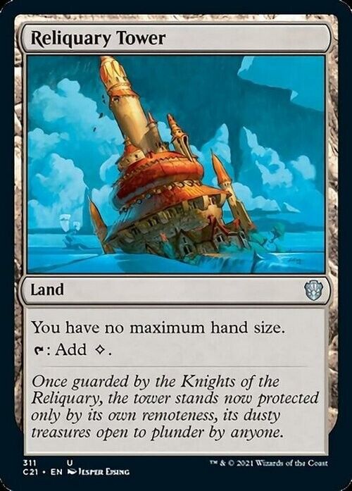 Reliquary Tower ~ Commander: Strixhaven [ NearMint ] [ Magic MTG ] - London Magic Traders Limited