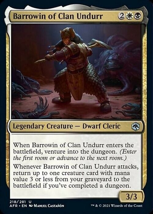 Barrowin of Clan Undurr ~ Adventures in the Forgotten Realms [ NM ] [ MTG ] - London Magic Traders Limited