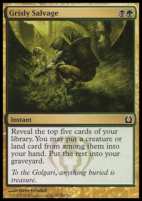 Grisly Salvage ~ Return to Ravnica [ Excellent ] [ MTG ] - London Magic Traders Limited