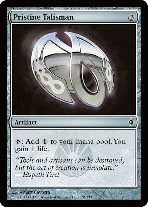 Pristine Talisman ~ New Phyrexia [ Excellent ] [ Magic MTG ] - London Magic Traders Limited