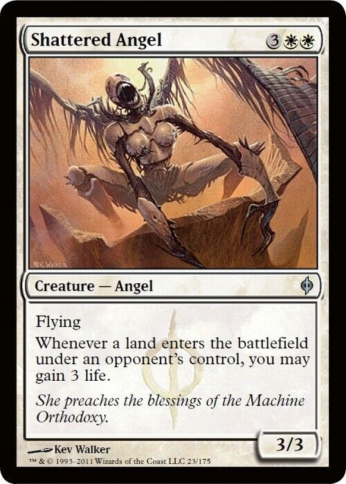 Shattered Angel ~ New Phyrexia [ EX ] [ Magic MTG ]