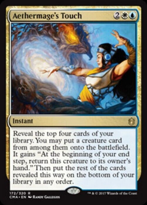 Aethermage's Touch ~ Commander Anthology [ Excellent ] [ Magic MTG ] - London Magic Traders Limited