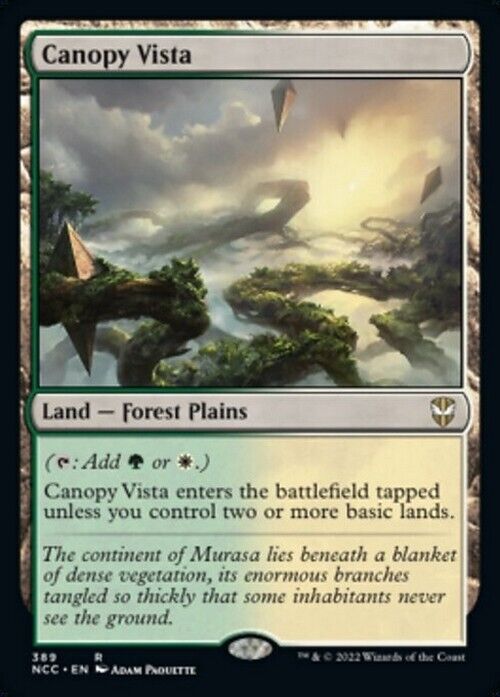 Canopy Vista ~ Commander: Streets of New Capenna [ NearMint ] [ MTG ] - London Magic Traders Limited