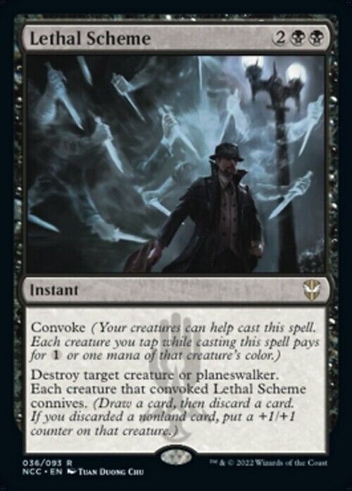 Lethal Scheme ~ Commander: Streets of New Capenna [ NearMint ] [ MTG ]