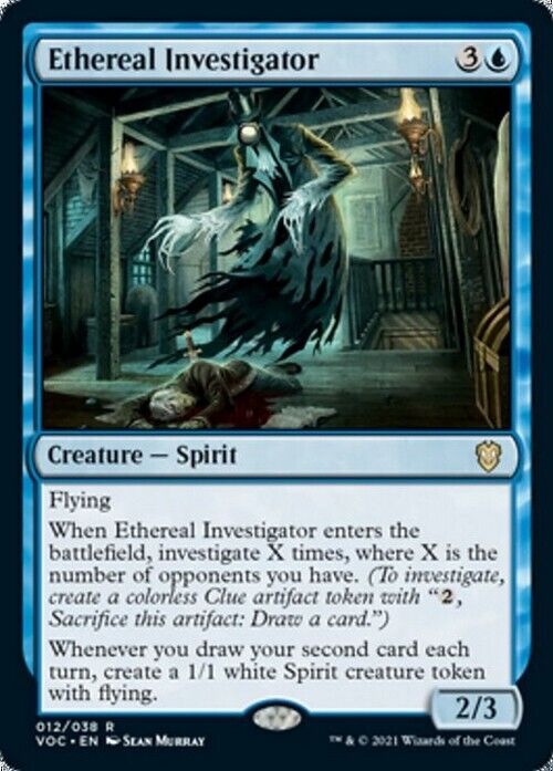 Ethereal Investigator ~ Commander: Crimson Vow [ NearMint ] [ MTG ] - London Magic Traders Limited