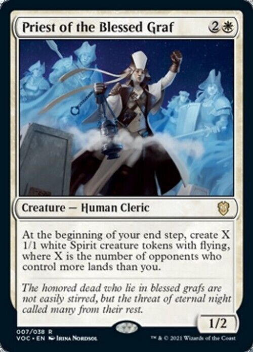 Priest of the Blessed Graf ~ Commander: Crimson Vow [ NearMint ] [ MTG ] - London Magic Traders Limited