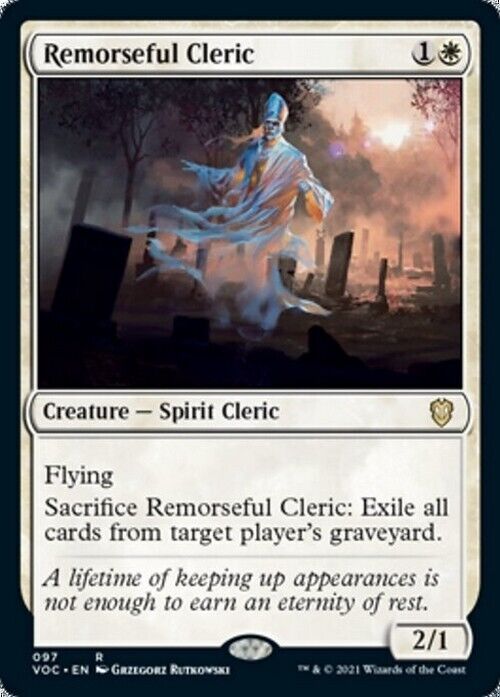 Remorseful Cleric ~ Commander: Crimson Vow [ NearMint ] [ MTG ] - London Magic Traders Limited