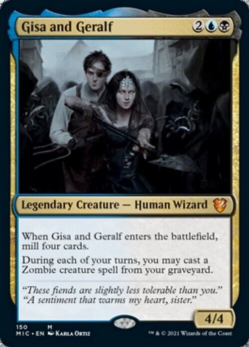 Gisa and Geralf ~ Commander: Midnight Hunt [ NearMint ] [ Magic MTG ] - London Magic Traders Limited