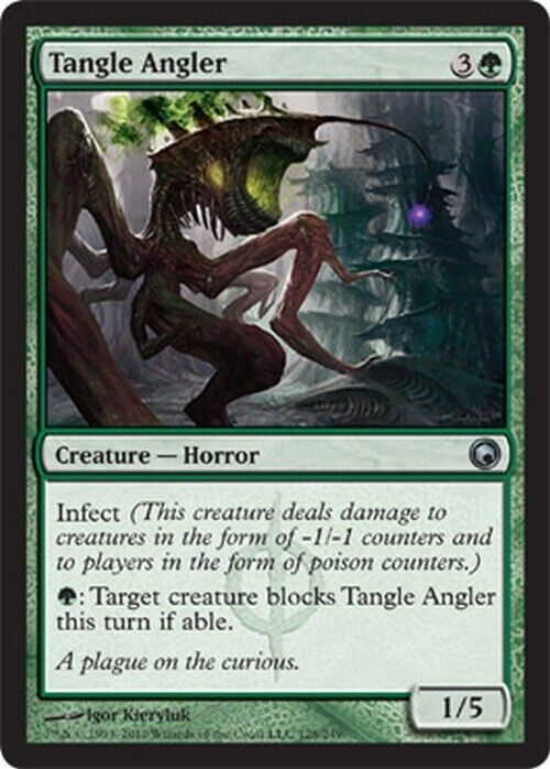 Tangle Angler ~ Scars of Mirrodin [ Excellent ] [ Magic MTG ] - London Magic Traders Limited