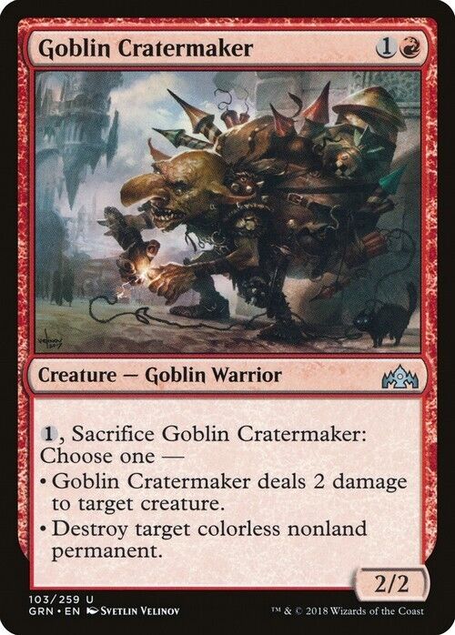 Goblin Cratermaker ~ Guilds of Ravnica [ Excellent ] [ Magic MTG ] - London Magic Traders Limited