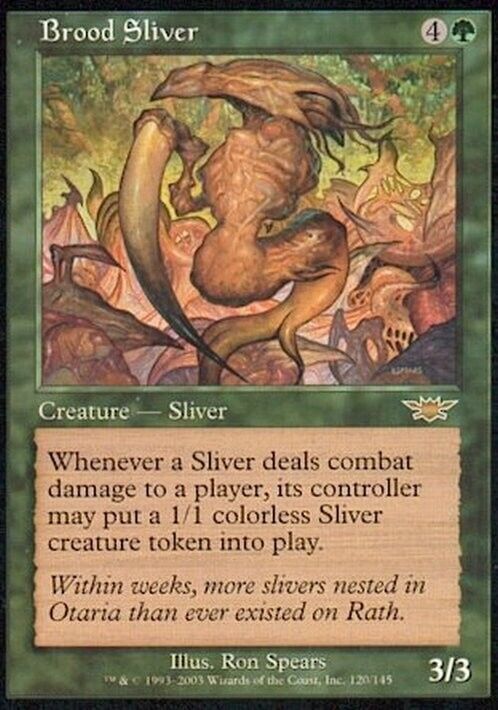 Brood Sliver ~ Legions [ Excellent ] [ Magic MTG ] - London Magic Traders Limited