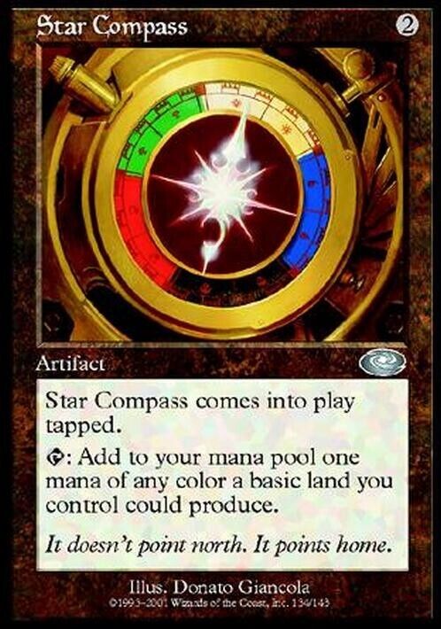 Star Compass ~ Planeshift [ Excellent ] [ Magic MTG ] - London Magic Traders Limited