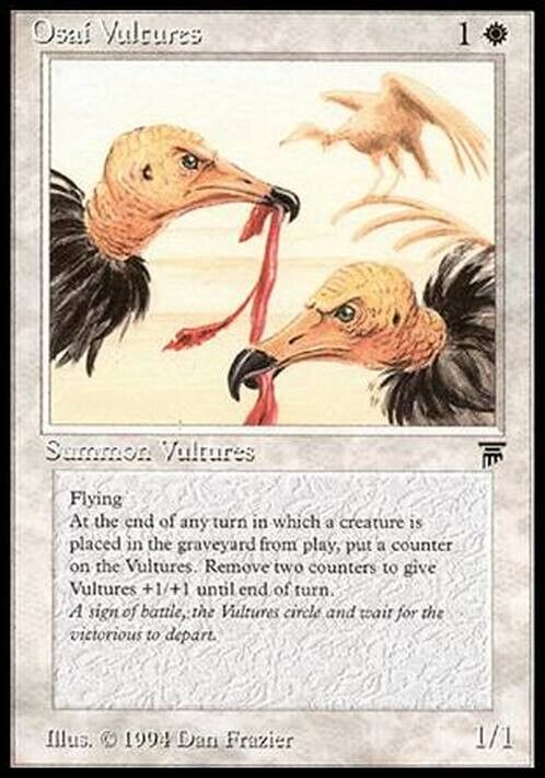 Osai Vultures ~ Legends [ Excellent ] [ Magic MTG ] - London Magic Traders Limited