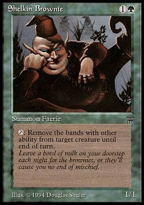 Shelkin Brownie ~ Legends [ Excellent ] [ Magic MTG ] - London Magic Traders Limited