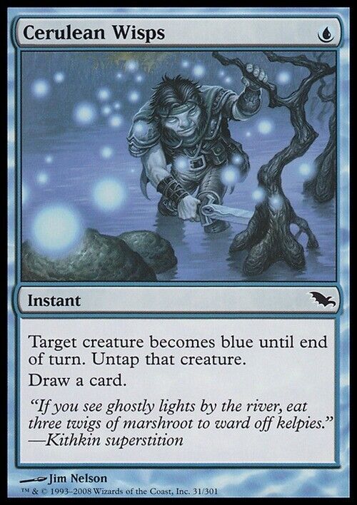 Cerulean Wisps ~ Shadowmoor [ Excellent ] [ Magic MTG ] - London Magic Traders Limited