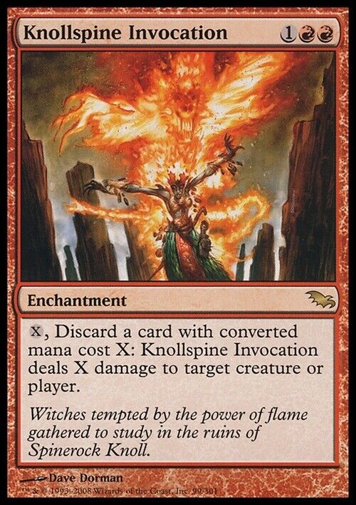 Knollspine Invocation ~ Shadowmoor [ Excellent ] [ Magic MTG ] - London Magic Traders Limited