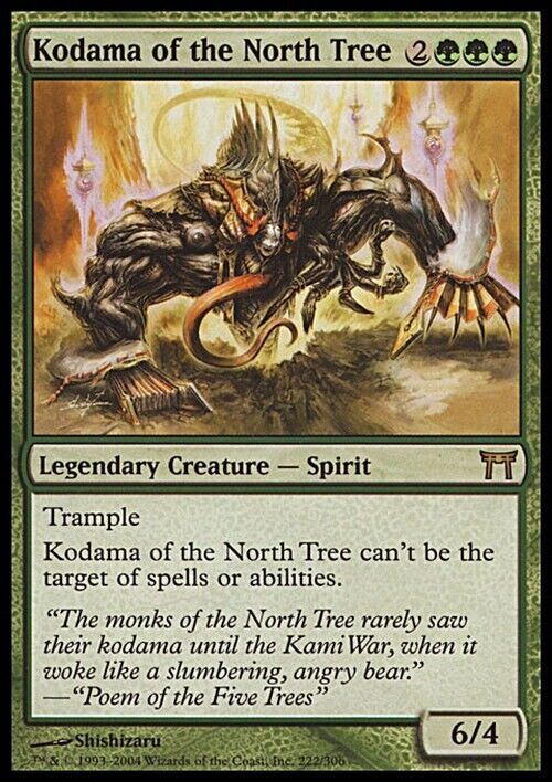 Kodama of the North Tree ~ Champions of Kamigawa [ Excellent ] [ Magic MTG ] - London Magic Traders Limited