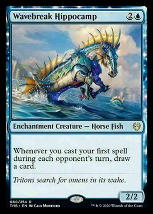 Wavebreak Hippocamp ~ Theros Beyond Death [ Excellent ] [ Magic MTG ] - London Magic Traders Limited