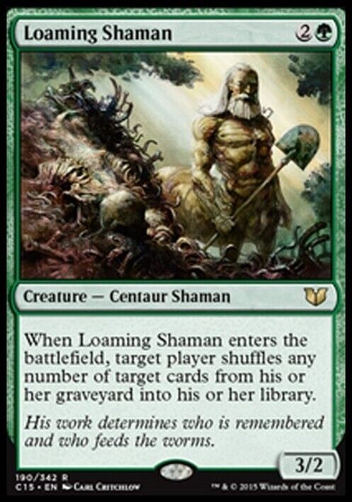 Loaming Shaman ~ Commander 2015 [ Excellent ] [ Magic MTG ] - London Magic Traders Limited
