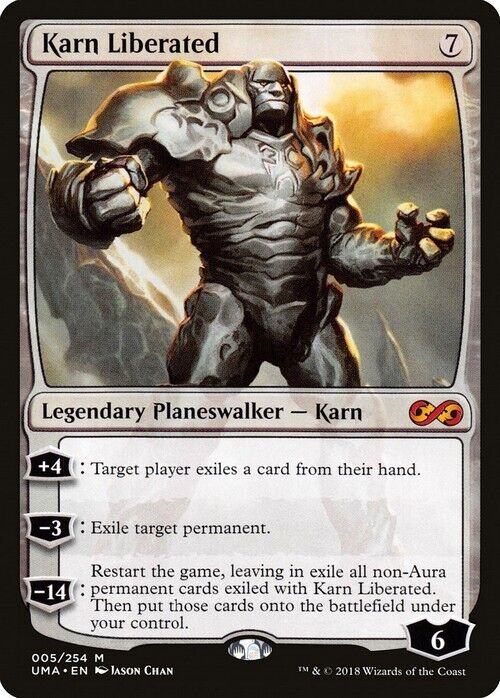 Karn Liberated ~ Ultimate Masters [ NearMint ] [ Magic MTG ] - London Magic Traders Limited