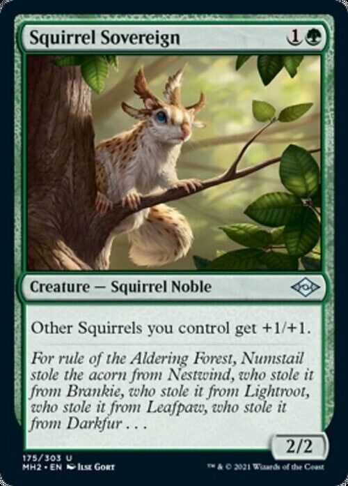 Squirrel Sovereign ~ Modern Horizons 2 [ NearMint ] [ Magic MTG ] - London Magic Traders Limited