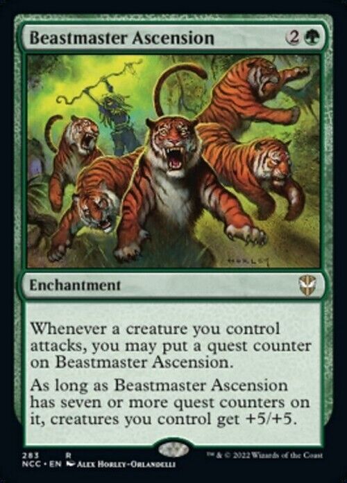 Beastmaster Ascension ~ Commander: Streets of New Capenna [ NearMint ] [ MTG ]