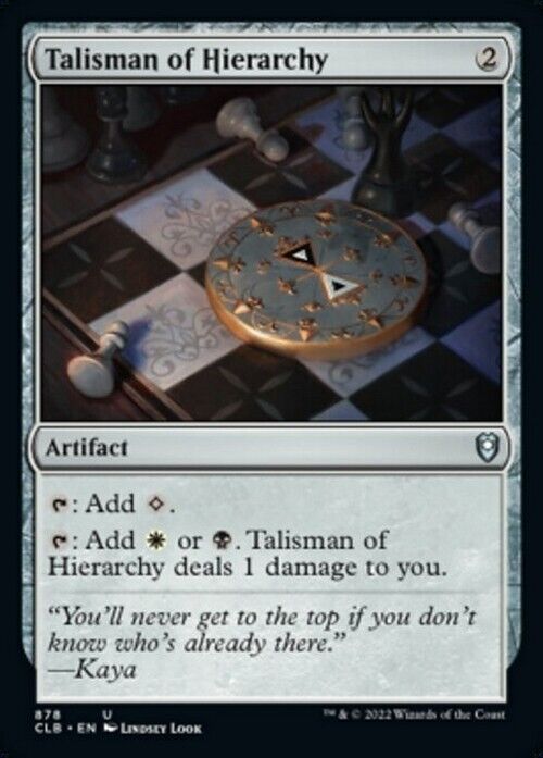 Talisman of Hierarchy ~ Commander Legends 2: Baldur's Gate [ NM ] [ MTG ] - London Magic Traders Limited