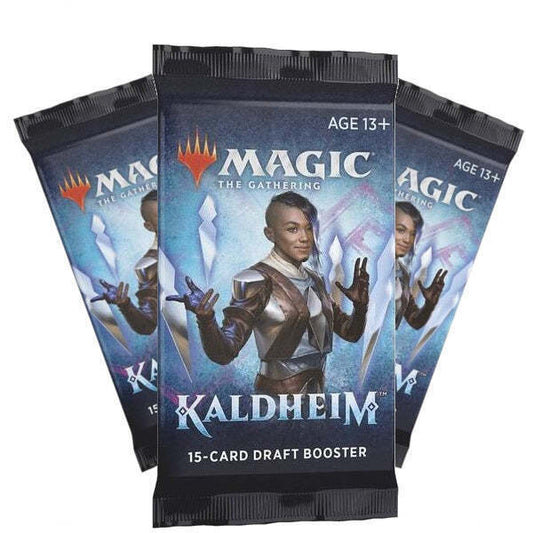 3 x DRAFT Booster Pack ~ Kaldheim ~ Magic the Gathering MTG SEALED