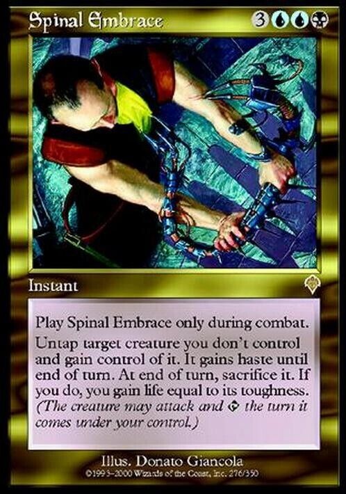 Spinal Embrace ~ Invasion [ Excellent ] [ Magic MTG ] - London Magic Traders Limited