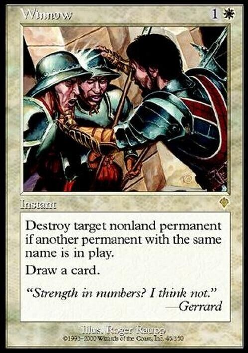 Winnow ~ Invasion [ Excellent ] [ Magic MTG ] - London Magic Traders Limited