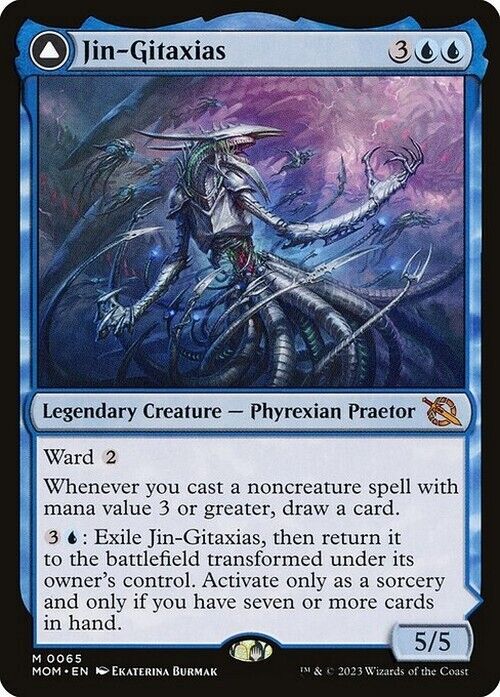 Jin-Gitaxias / The Great Synthesis ~ March of the Machine [ NM ] [ Magic MTG ] - London Magic Traders Limited