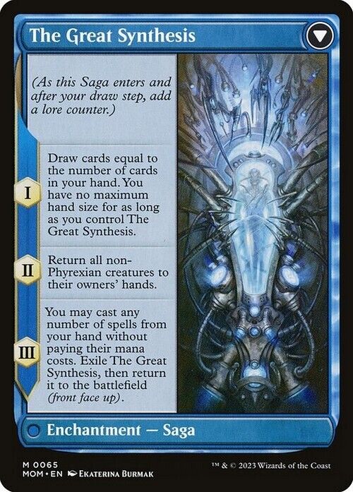 Jin-Gitaxias / The Great Synthesis ~ March of the Machine [ NM ] [ Magic MTG ] - London Magic Traders Limited