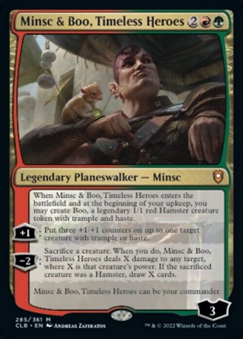 Minsc & Boo, Timeless Heroes ~ Commander Legends 2: Baldur's Gate [ NM ] [ MTG ] - London Magic Traders Limited