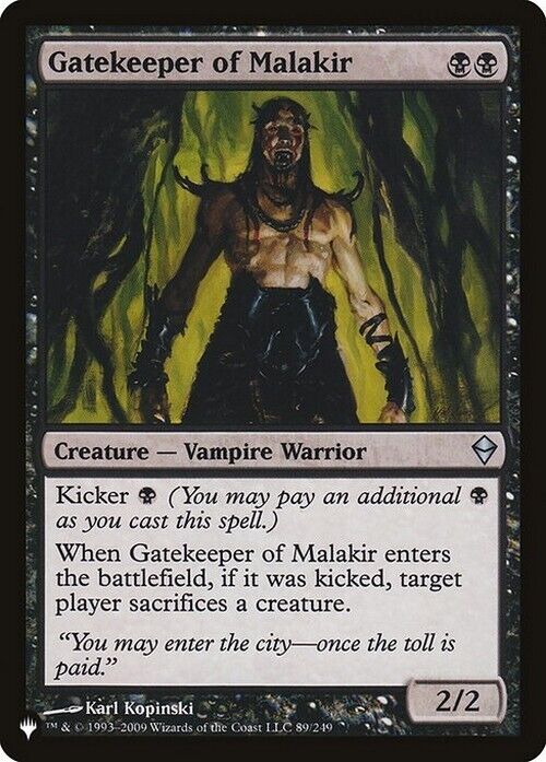 Gatekeeper of Malakir ~ The List [ NearMint ] [ Magic MTG ] - London Magic Traders Limited