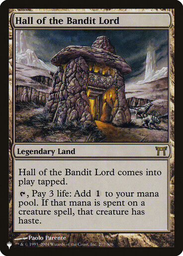 Hall of the Bandit Lord ~ The List [ NearMint ] [ Magic MTG ]