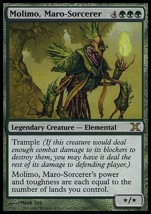Molimo, Maro-Sorcerer ~ Tenth Edition [ Excellent ] [ Magic MTG ] - London Magic Traders Limited