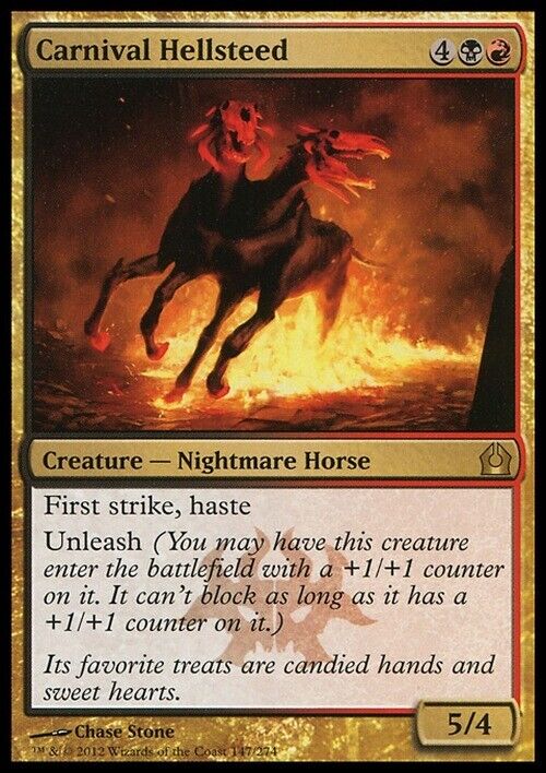 Carnival Hellsteed ~ Return to Ravnica [ Excellent ] [ Magic MTG ] - London Magic Traders Limited