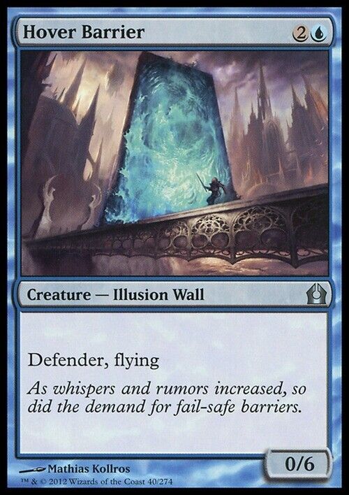 Hover Barrier ~ Return to Ravnica [ Excellent ] [ Magic MTG ] - London Magic Traders Limited