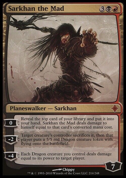 Sarkhan the Mad ~ Rise of the Eldrazi [ Excellent ] [ Magic MTG ]