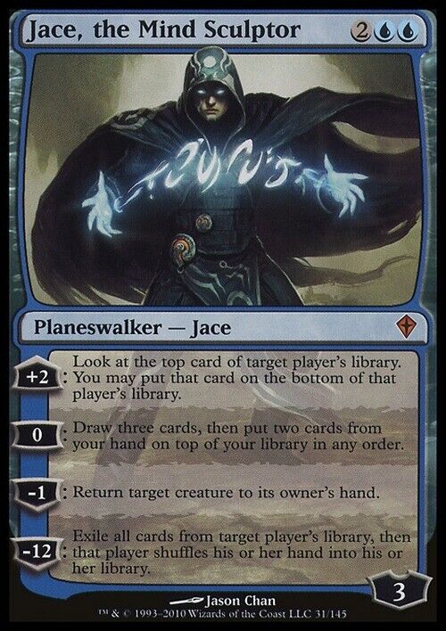 Jace, the Mind Sculptor ~ Worldwake [ Excellent+ ] [ Magic MTG ]